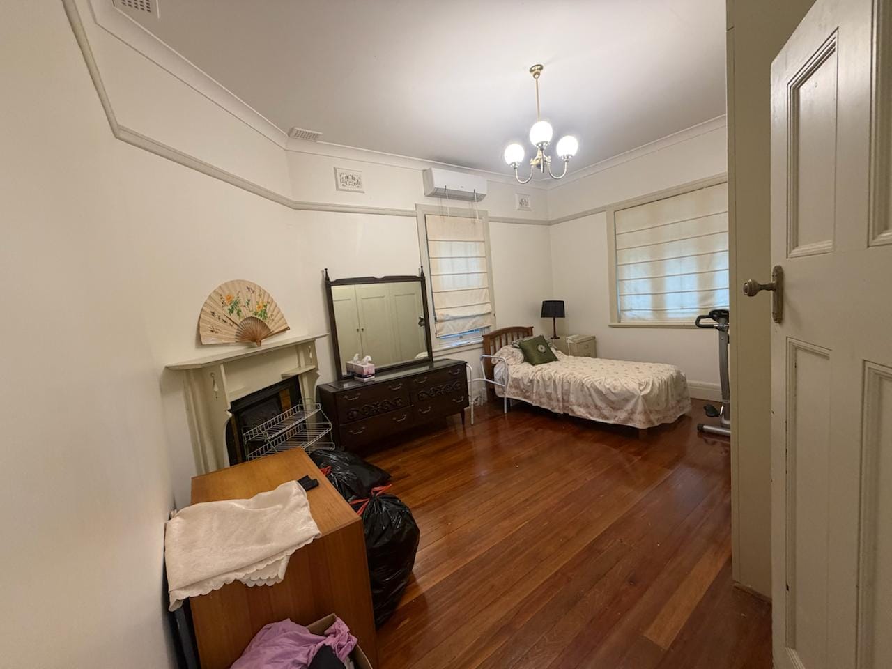 Before cleaning — Bedroom Restoration
